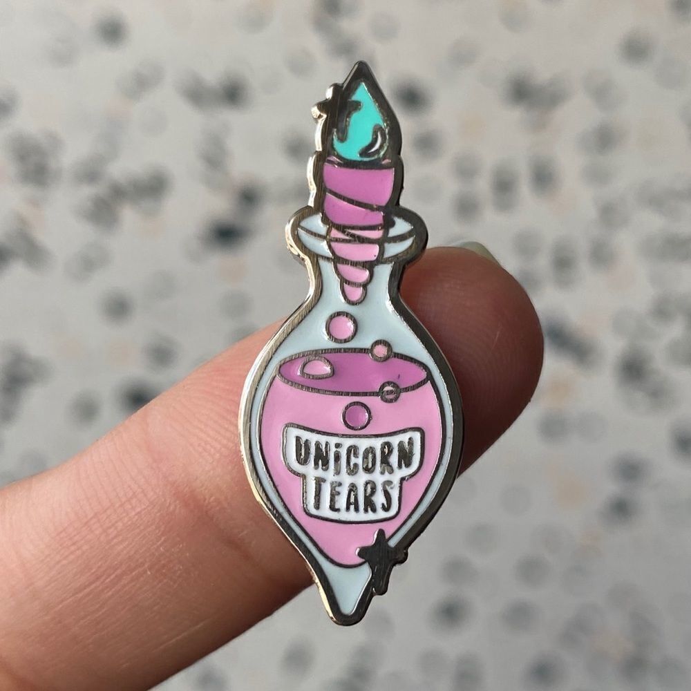 Unicorn Tears Enamel Pin/ Brooch Lapel